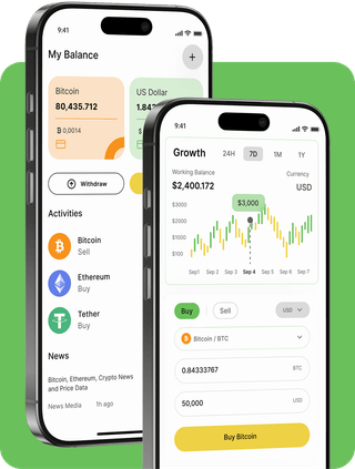 Handelsplatform Klarelde interface viser live markedsinformation